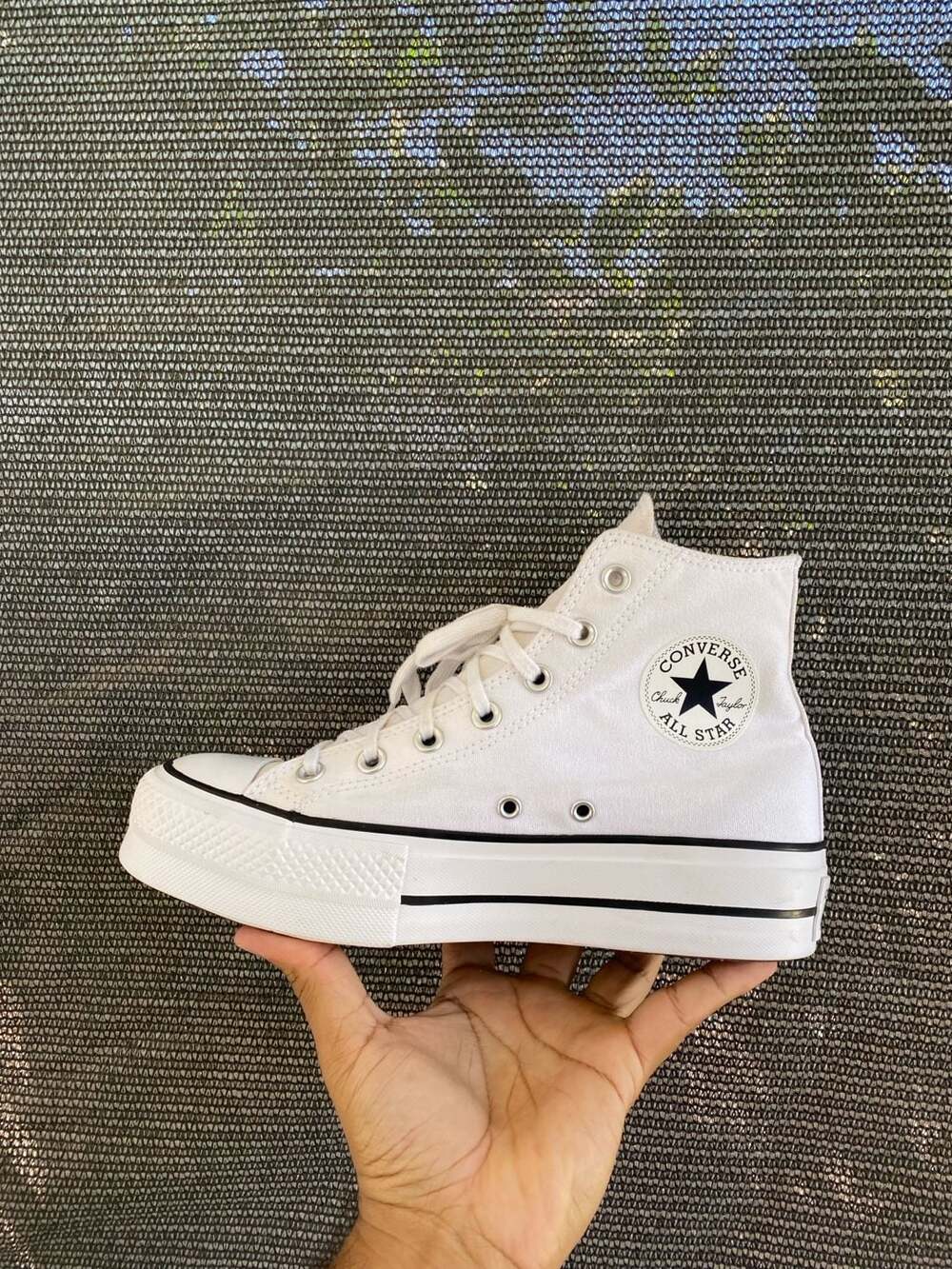 Converse Chuck Taylor All Star Lift High Top Platform Sneakers White